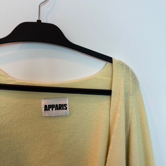 APPARIS Light Yellow Sweater – Size M - Picture 5 of 7